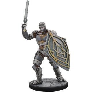 D&D: Eberron - Warforged - Monk, Cleric & Fighter (3 Figuren)