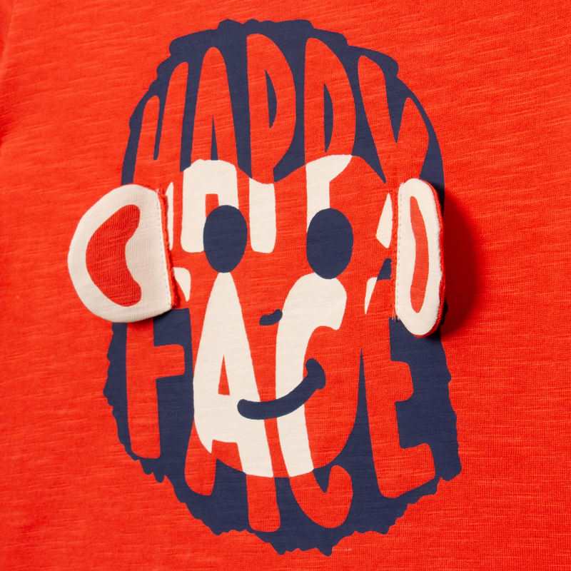 T-shirt bébé garçon singe orange Catimini