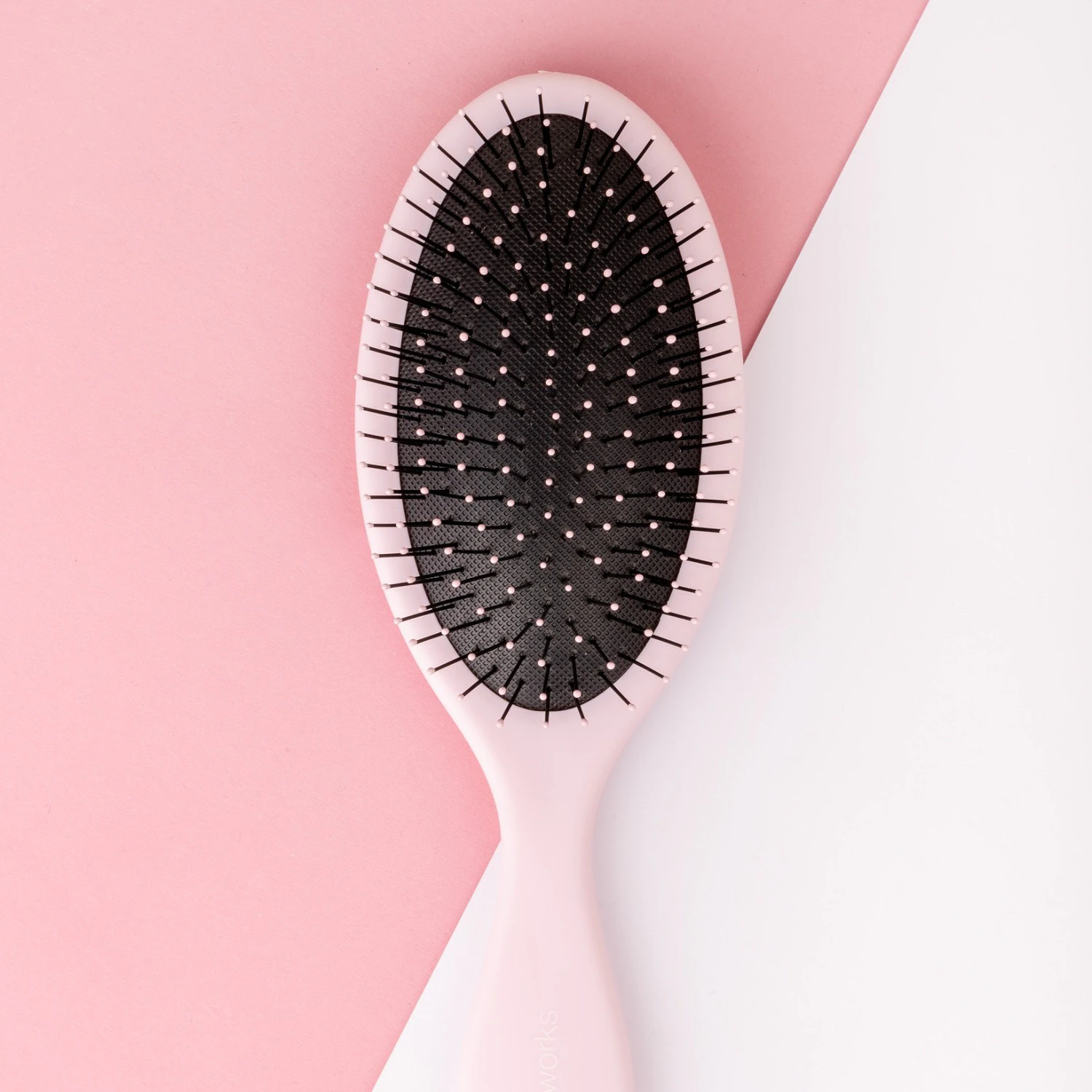 Brushworks Professional Detangling Brush, różowa