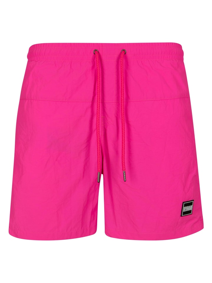 Urban Classics Urban Classics Badeshorts in neonpink günstig kaufen