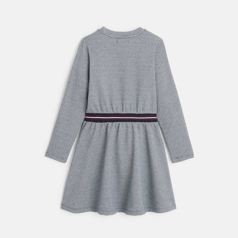 Robe en jacquard bleue fille Chipie