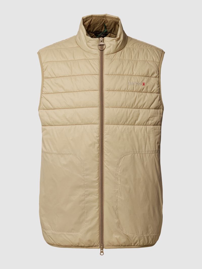 Steppweste mit Zweiwege-Reißverschluss Modell 'SHORELINE GILET' in weiß
