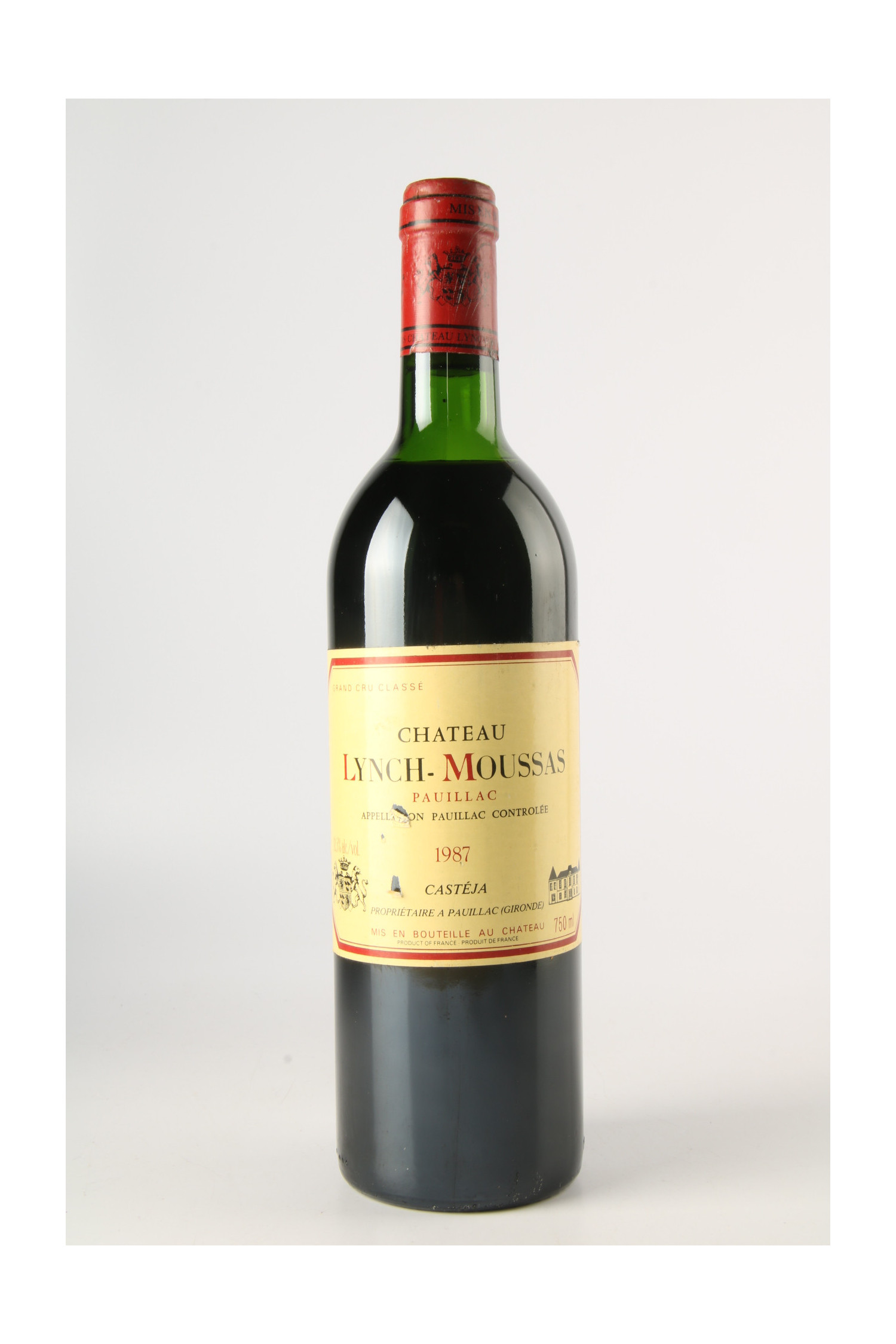 Château Lynch Moussas 1987, Pauillac