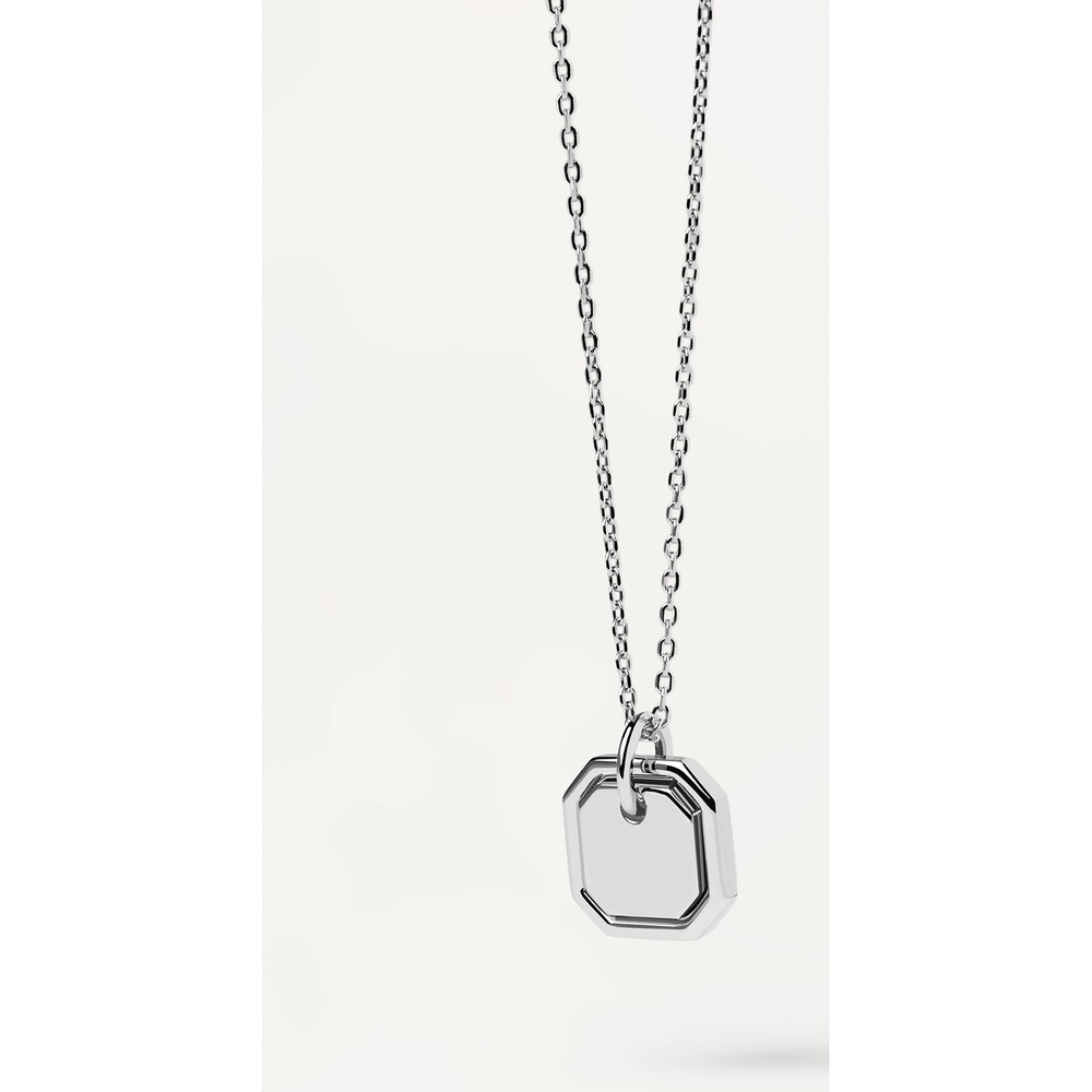 P D Paola Chaînette 925 Argent collier
