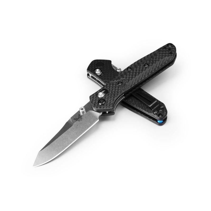 Benchmade Mini Osborne 945-2 Reverse Tanto Carbon Fiber