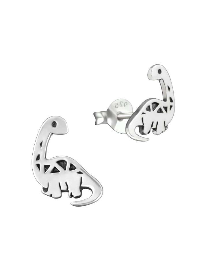 schmuck23 Silber-Ohrringe 925 Dino 0,7 cm x 0,8 cm günstig kaufen onesize