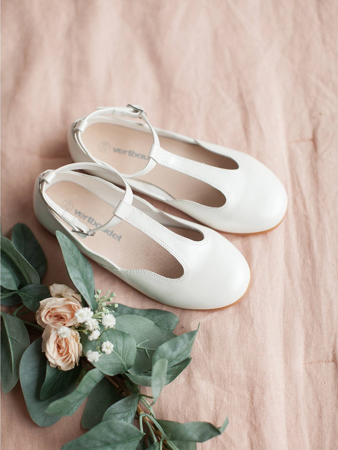 Vertbaudet Festliche Mädchen Ballerinas - zartrosa