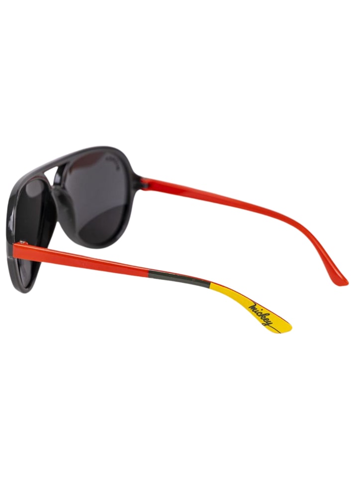 Disney Mickey Mouse Sonnenbrille mit  Spiegeleffekt Mickey Mouse in Schwarz günstig kaufen onesize
