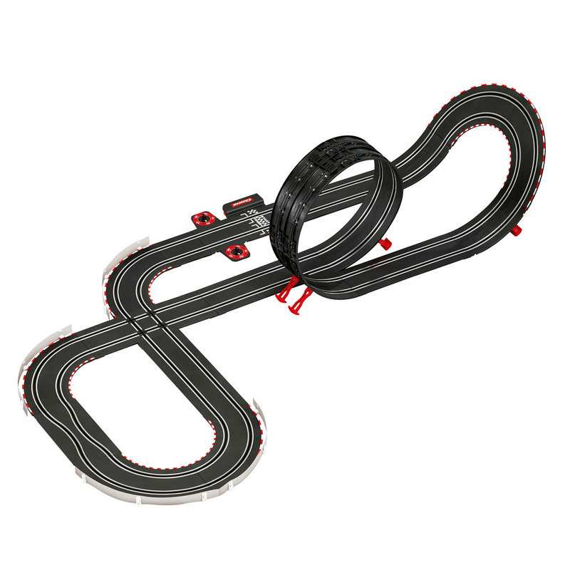 Circuit électrique voitures de police et voleur Carrera