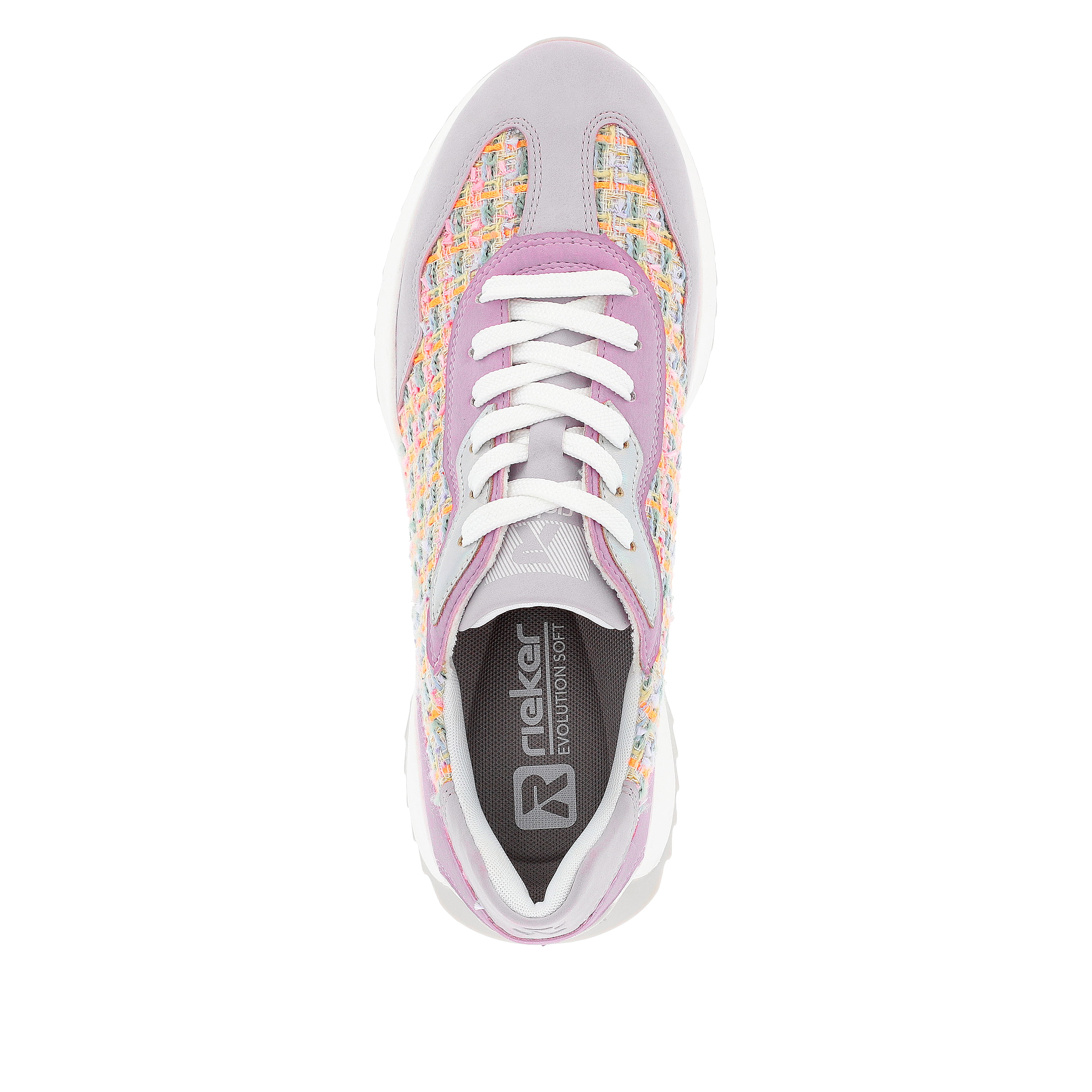 Rieker Damen Sneaker Low lavender multi