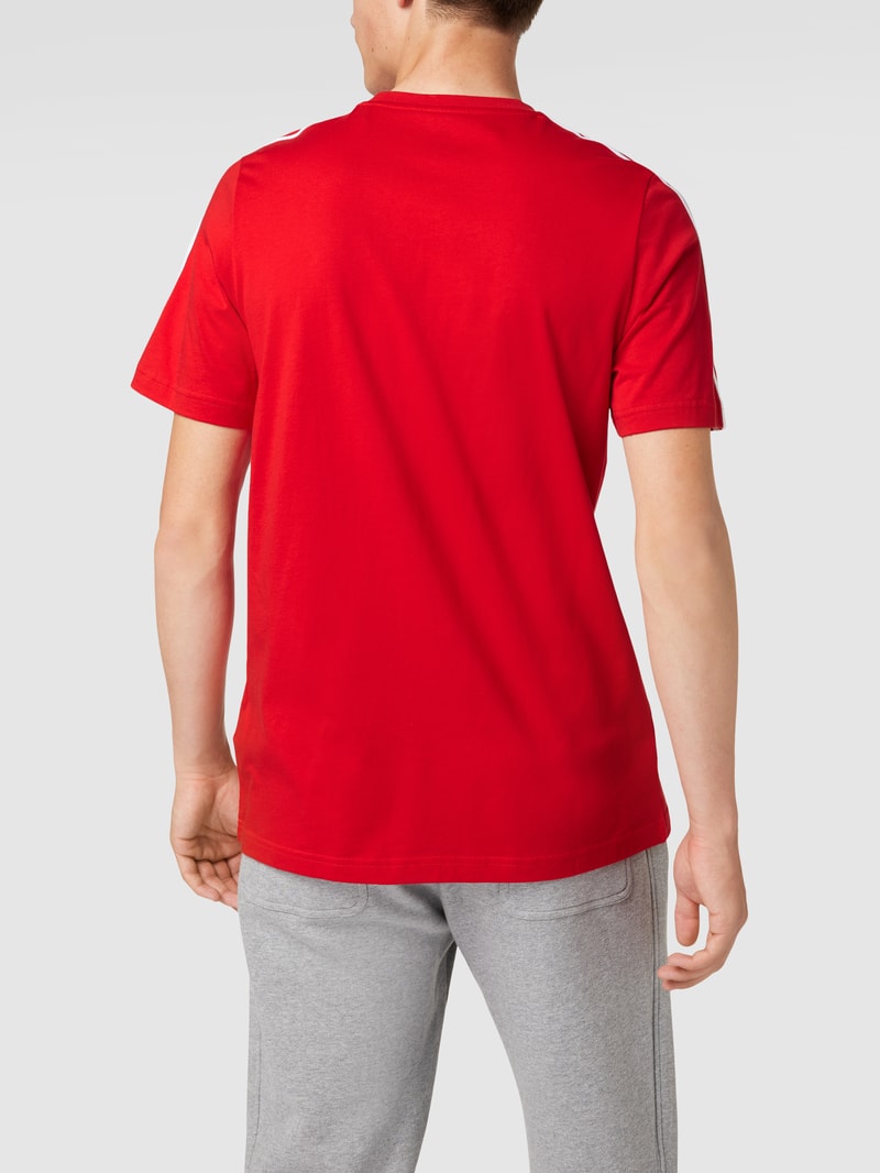 T-Shirt mit labeltypischen Streifen Modell 'SCARLE ECARLA' in rot