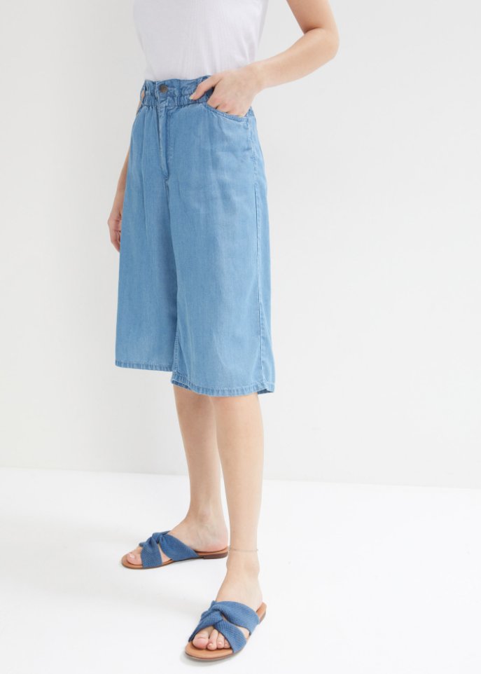 Jeans-Bermuda aus TENCEL™ Lyocell