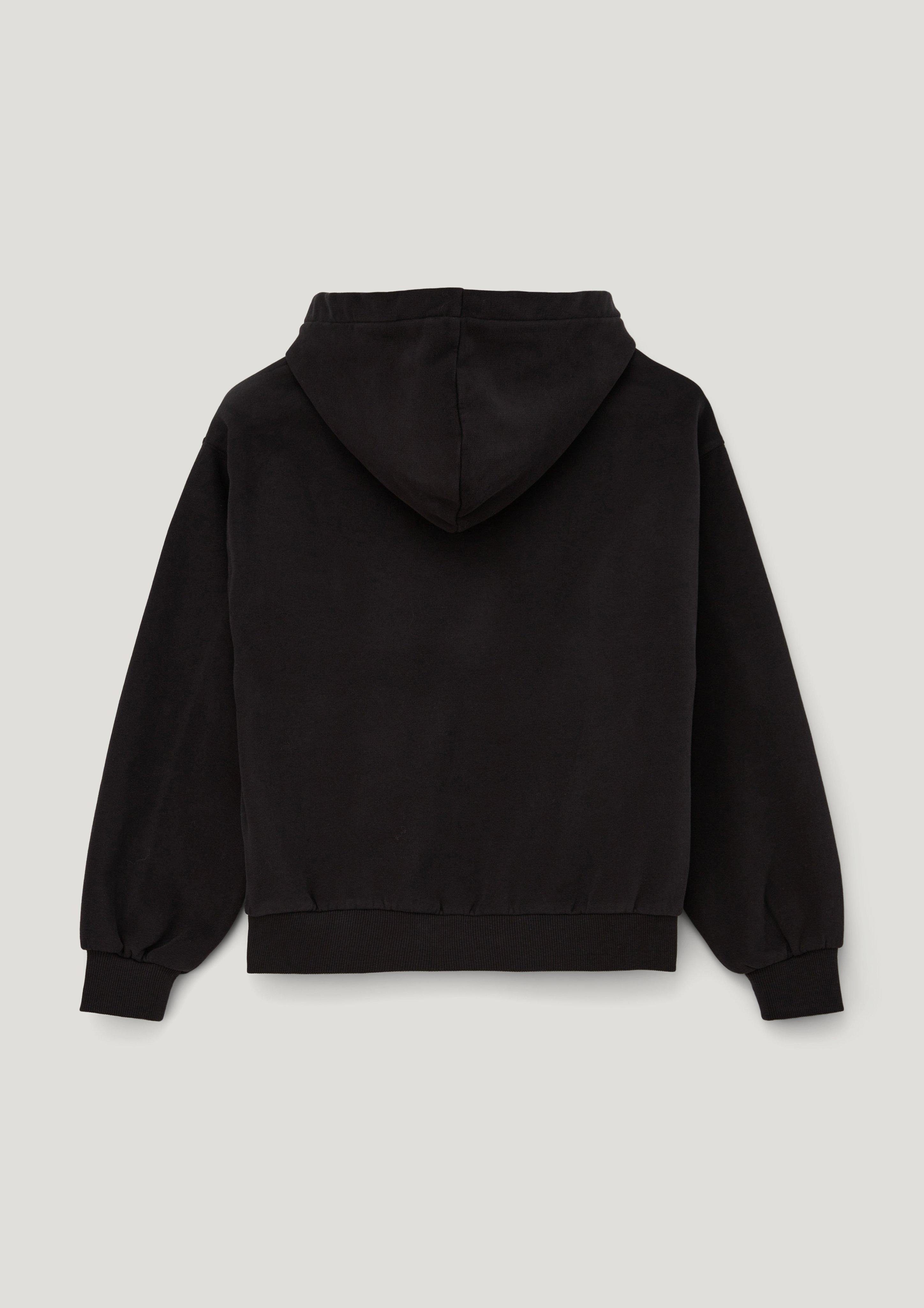 s.Oliver Sweatshirt Kapuzensweatshirt mit Frontprint