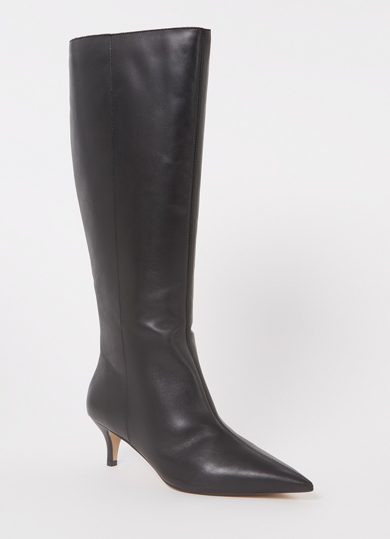 Dune London  Wide Fit Smooth laars van leer