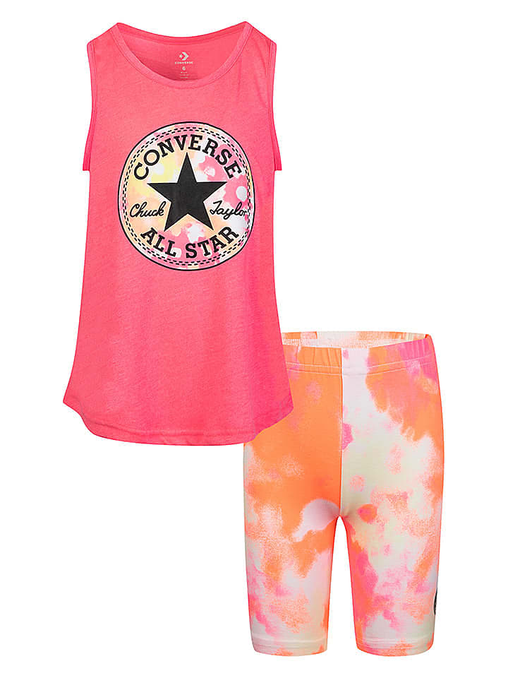 Converse 2tlg. Outfit in Pink günstig kaufen 116/122