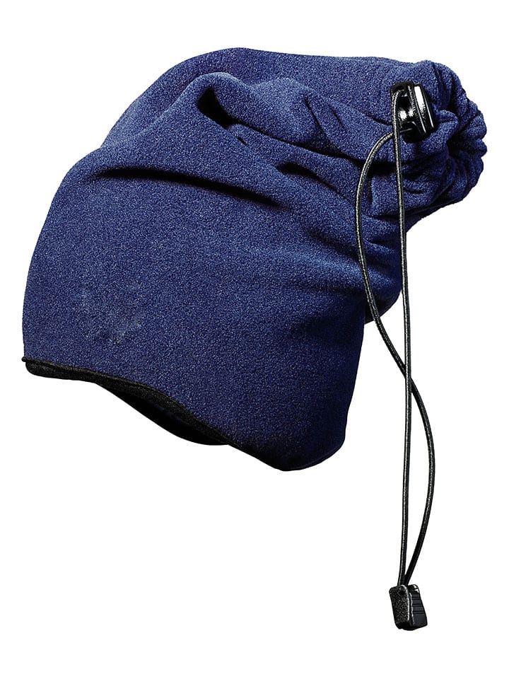 Wilma & Morris Fleece-Loop-Schal in Dunkelblau günstig kaufen 51-55 cm