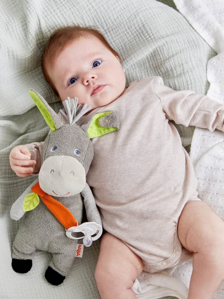 Haba Stoffpuppe Schnullertier in Esel Elwood günstig kaufen 26 cm