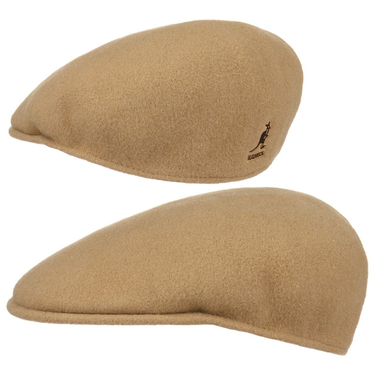 Kangol Flat Cap (1-St) Schiebermütze mit Schirm
