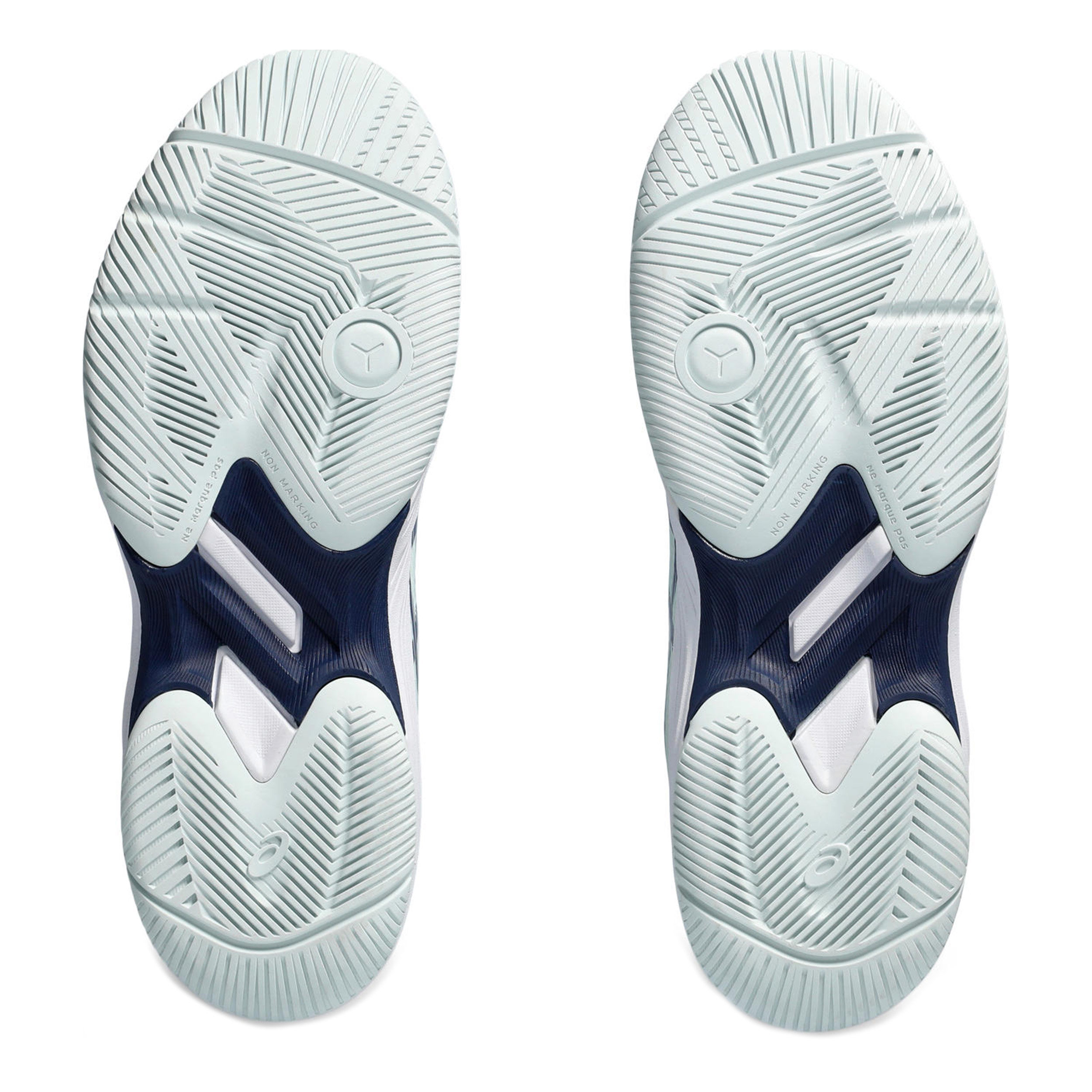 Gel-Game 9 Allcourtschuh Damen - Mint, Dunkelblau