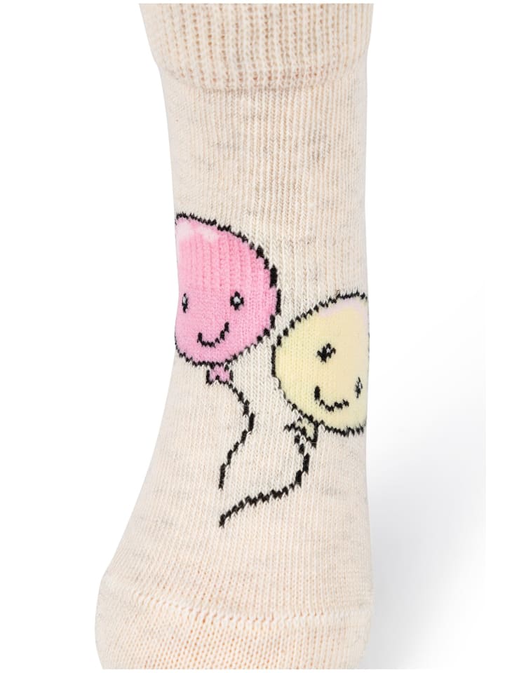 camano Socken motiv 8er Pack ca-soft in offwhite günstig kaufen 19-22