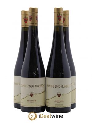 Alsace Zind Humbrecht 2002 - Lot de 4 Bouteilles
