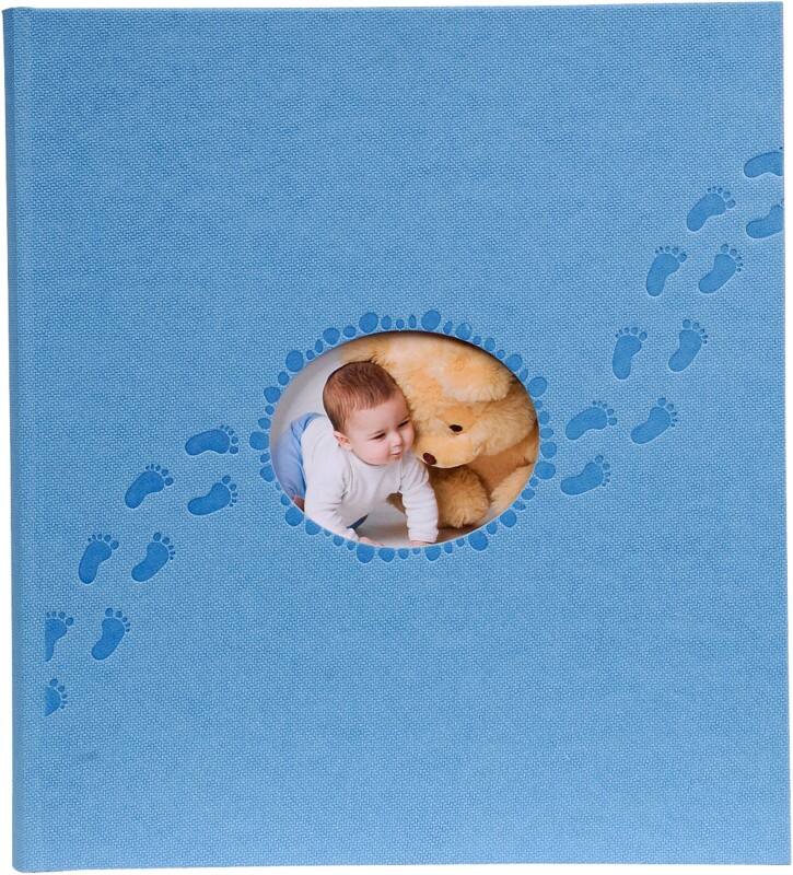 Fotoalbum Piloo 29x32 Blau 60 Seiten 300 Fotos