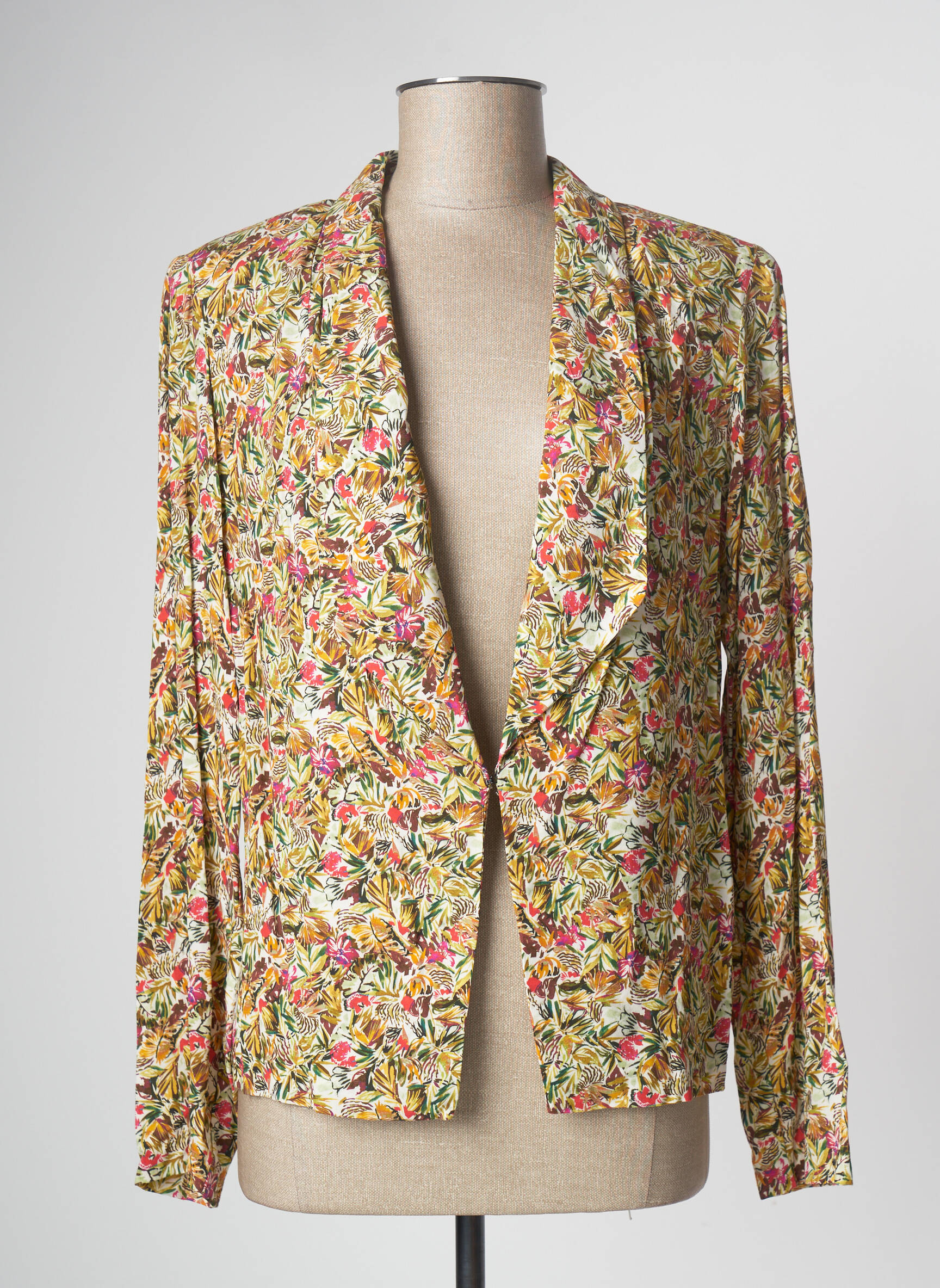 C Est Beau La Vie Blazers Femme couleur jaune