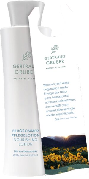 Gertraud Gruber Bergsommer Pflegelotion Bodylotion