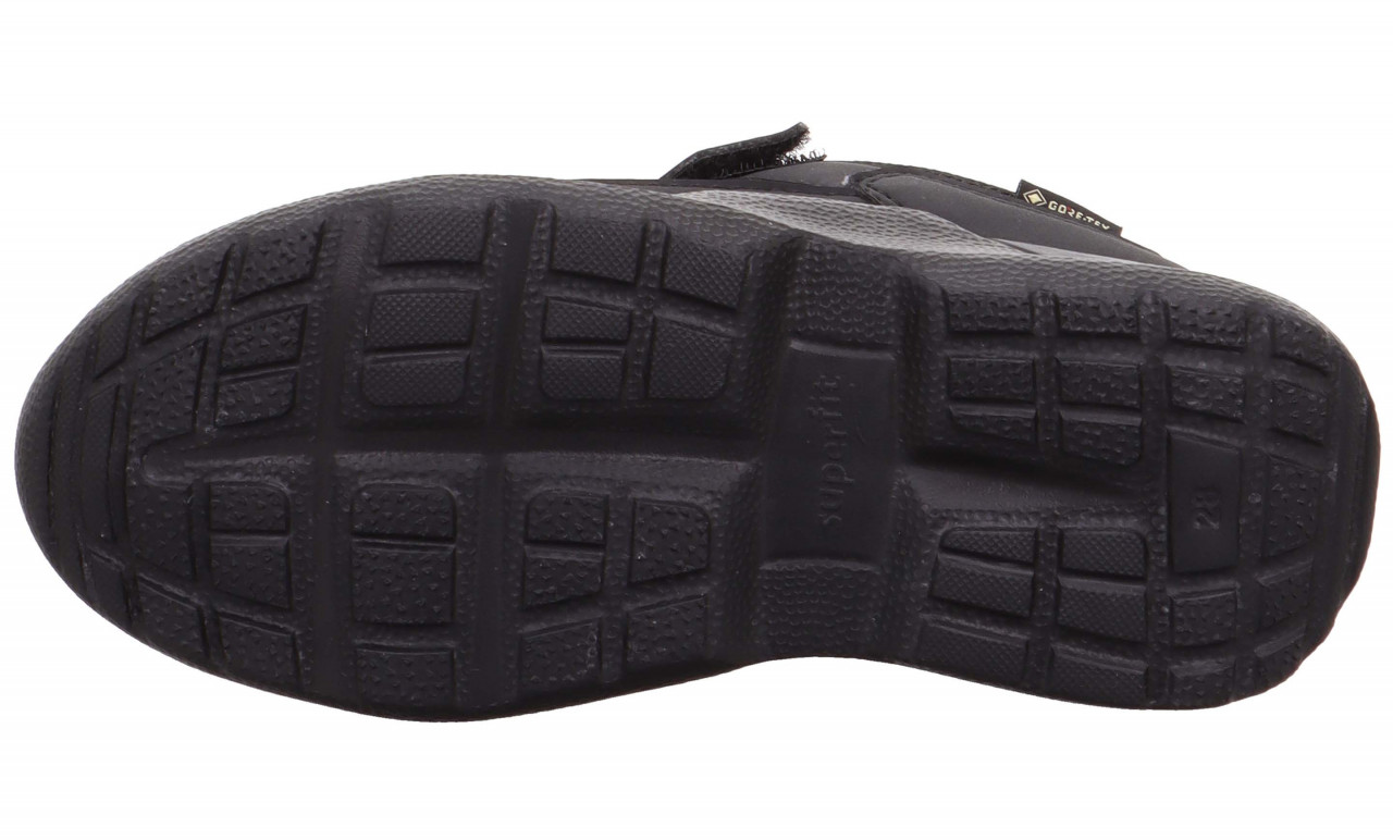 RUSH - Schwarz Sneaker low mit Klettverschluss