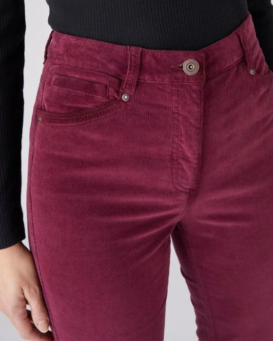 Pantalon velours milleraies Perfect Fit by Damart