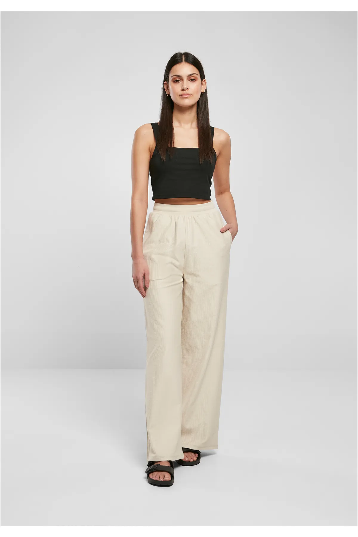 Urban Classics  Jogginghose - Beige - Straight