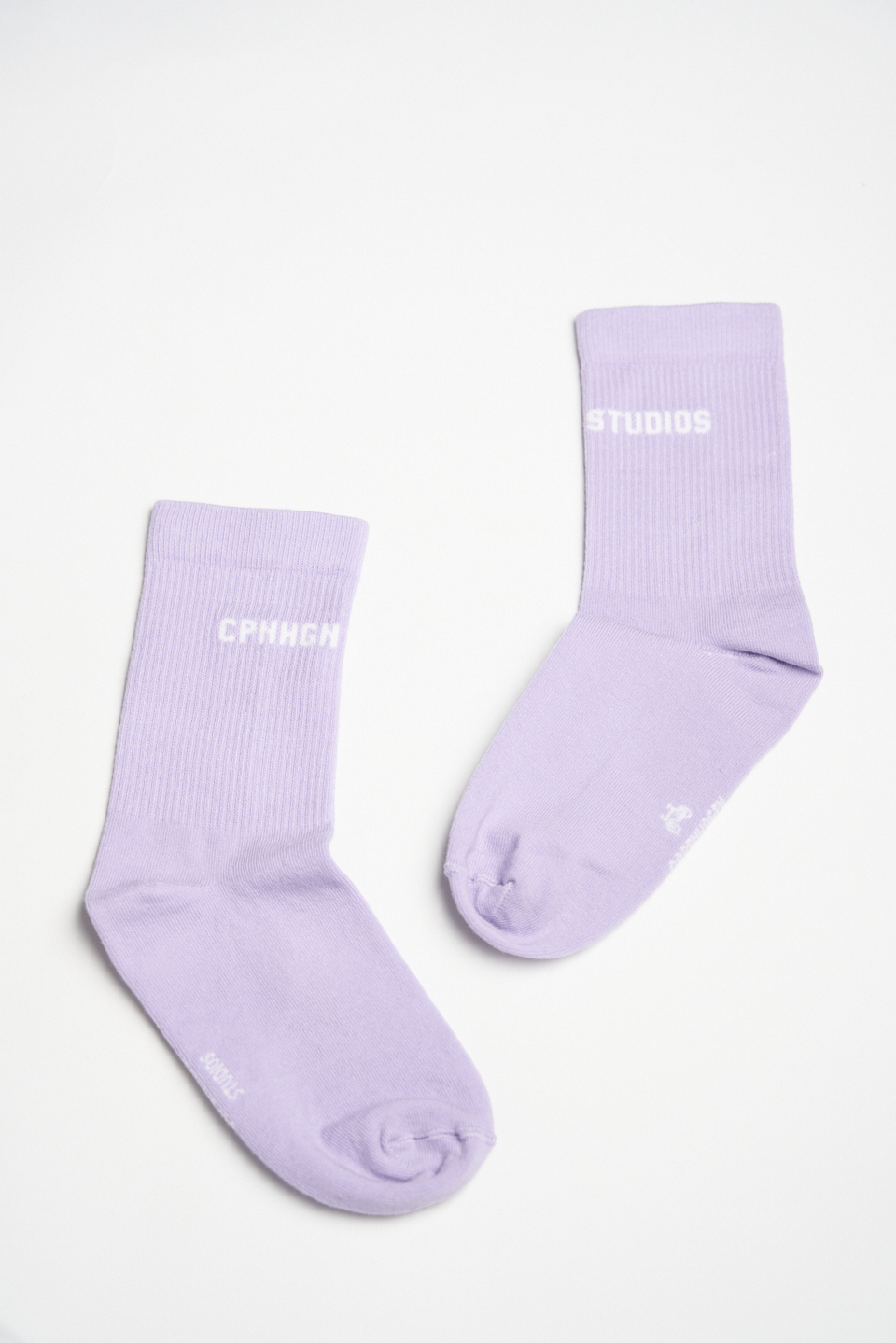 CPH SOCKS 1 cotton blend lavender/white