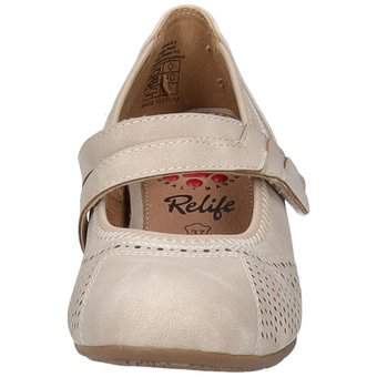 Relife Spangenpumps in beige