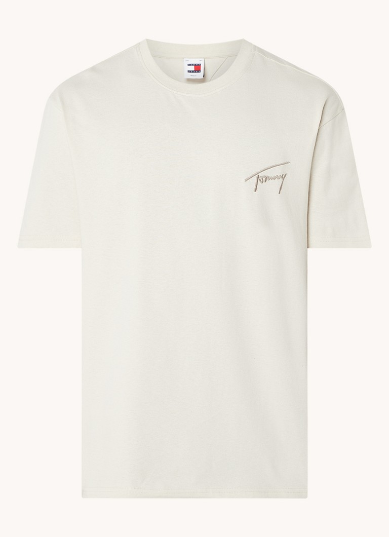 Tricou Tommy Hilfiger cu logo brodat