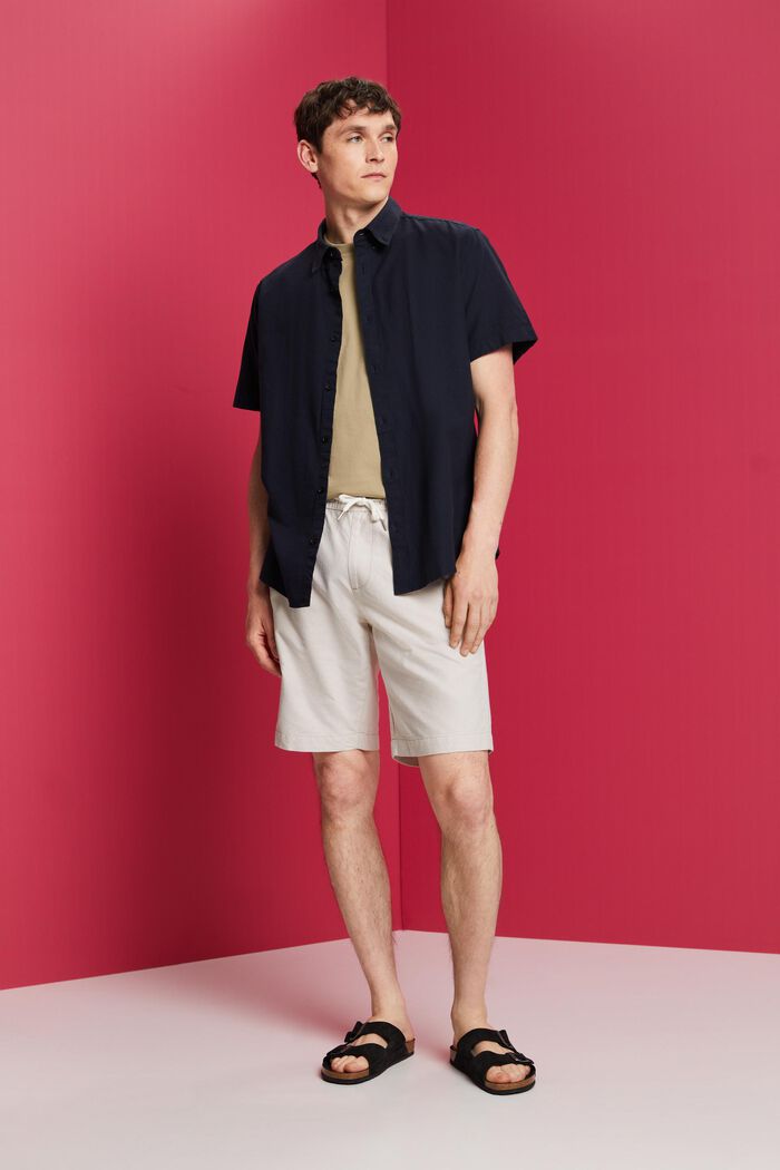 Pull-on-Shorts aus Twill, 100 % Baumwolle