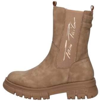Tom Tailor Chelsea Stiefelette in beige