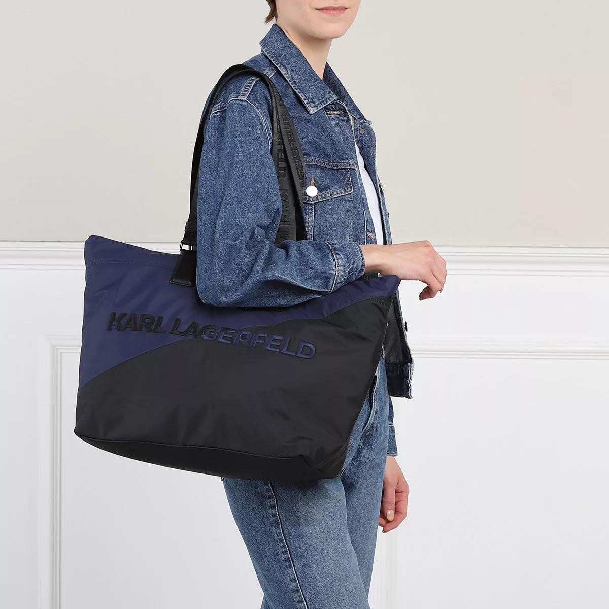 LAGERFELD Handtaschen schwarz Tote
