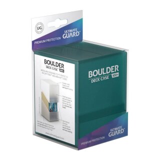 Ultimate Guard Boulder Deck Case 100+ Standard Size Malachit