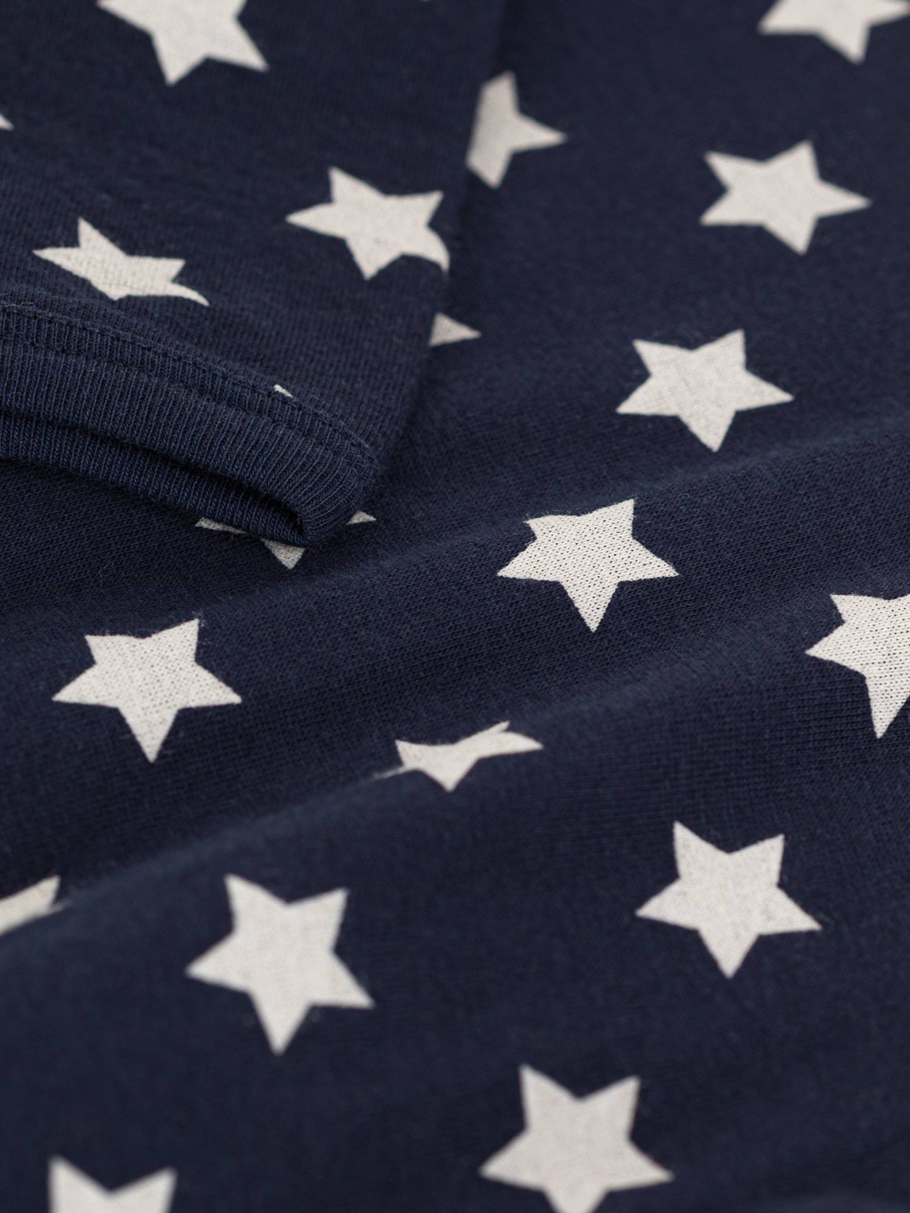 Dors-bien velours PETIT BATEAU marine