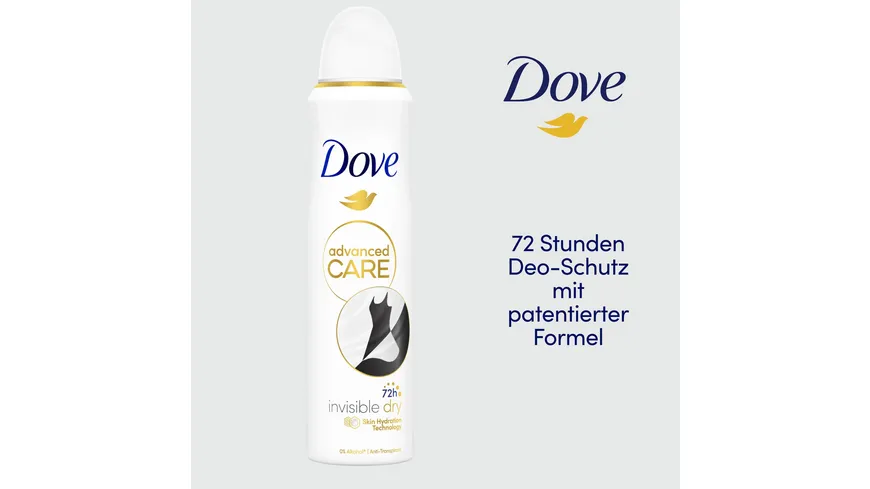 Dove Deospray Anti-Transpirant Advanced Care Invisible Dry 150 ml