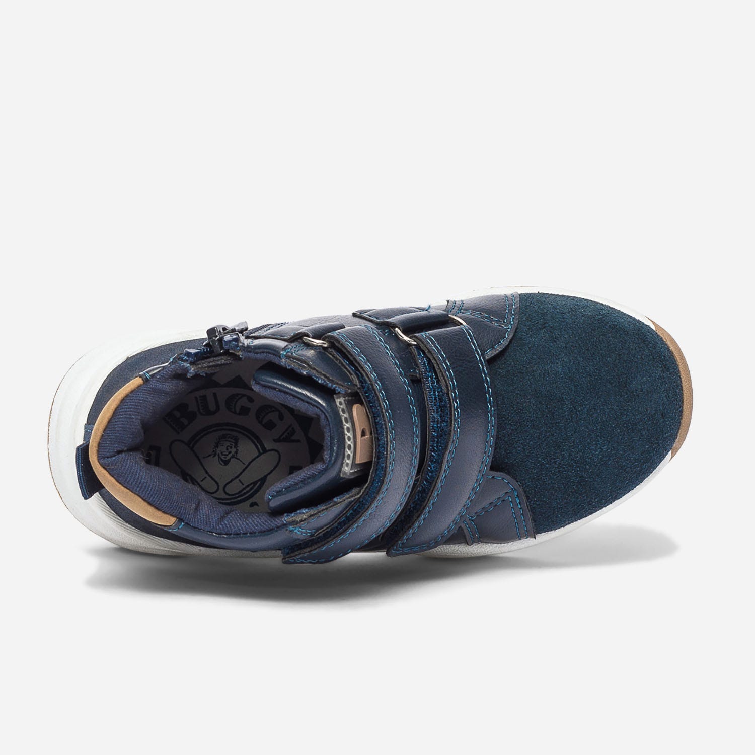 Basket dad shoes BUGGY marine bi matière