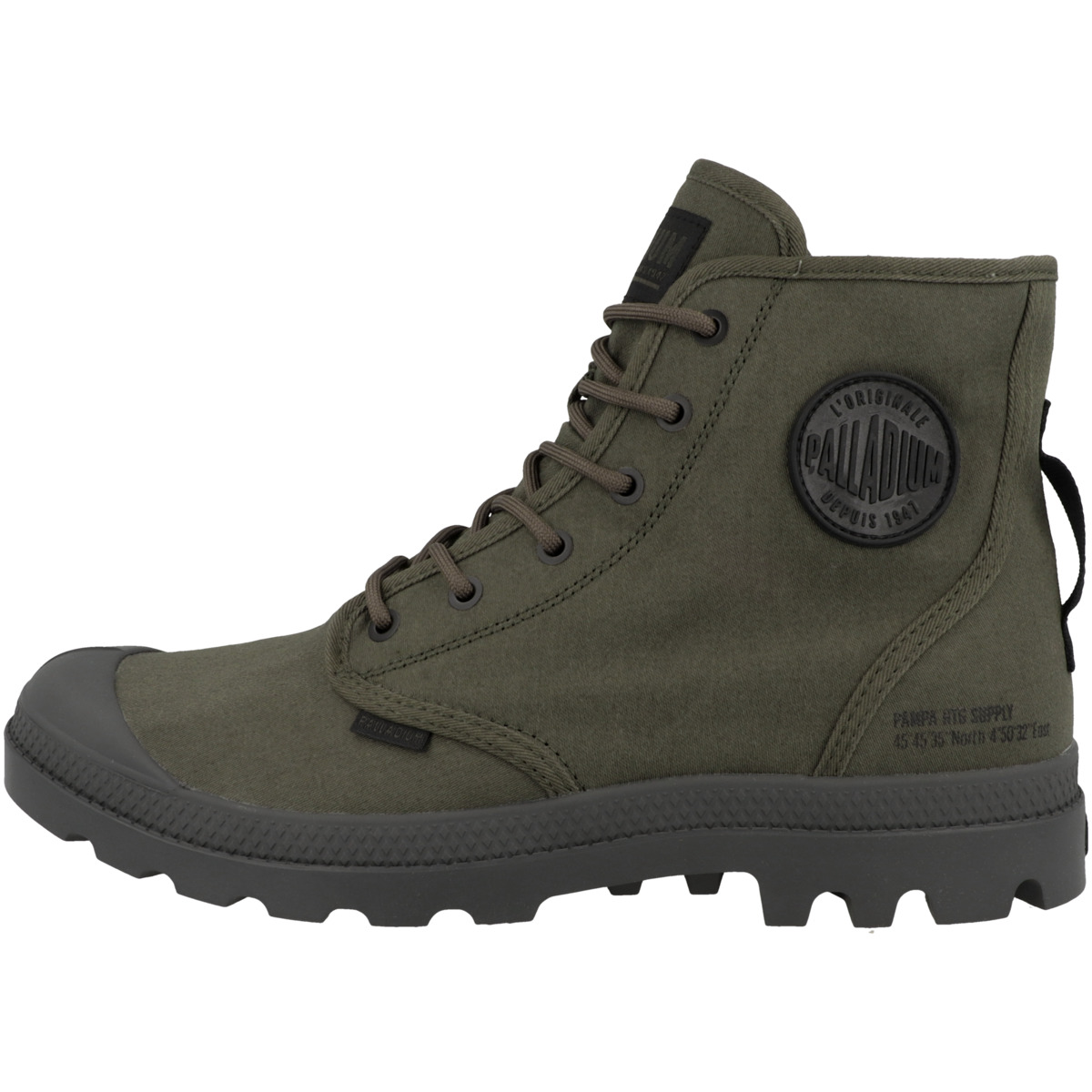 Palladium Pampa Hi Htg Supply Boots dunkelgruen