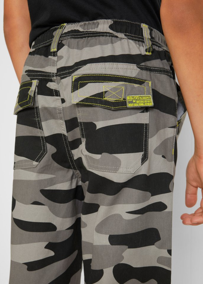 Jungen Bermuda mit Druck, Regular Fit