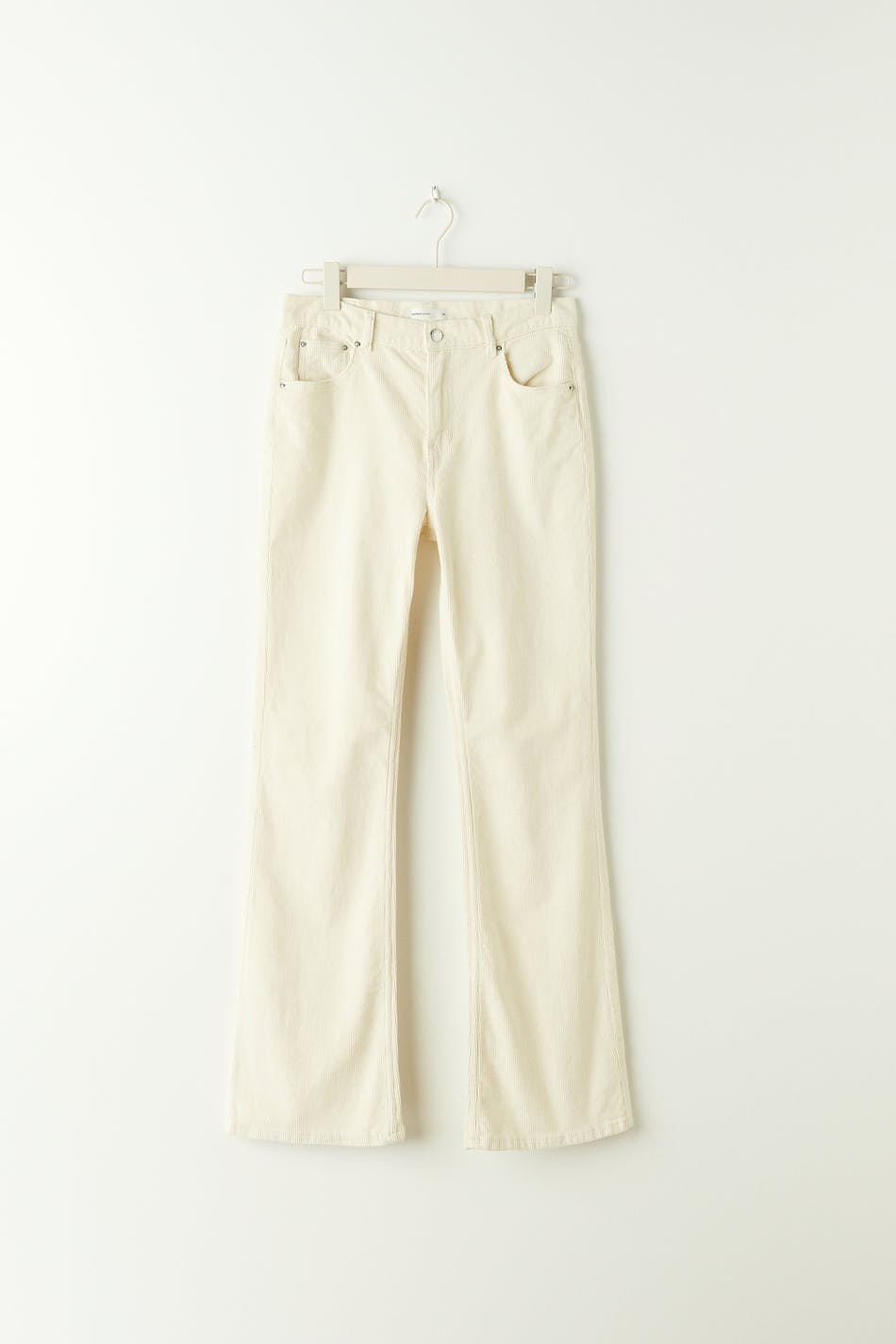 Flare cord jeans