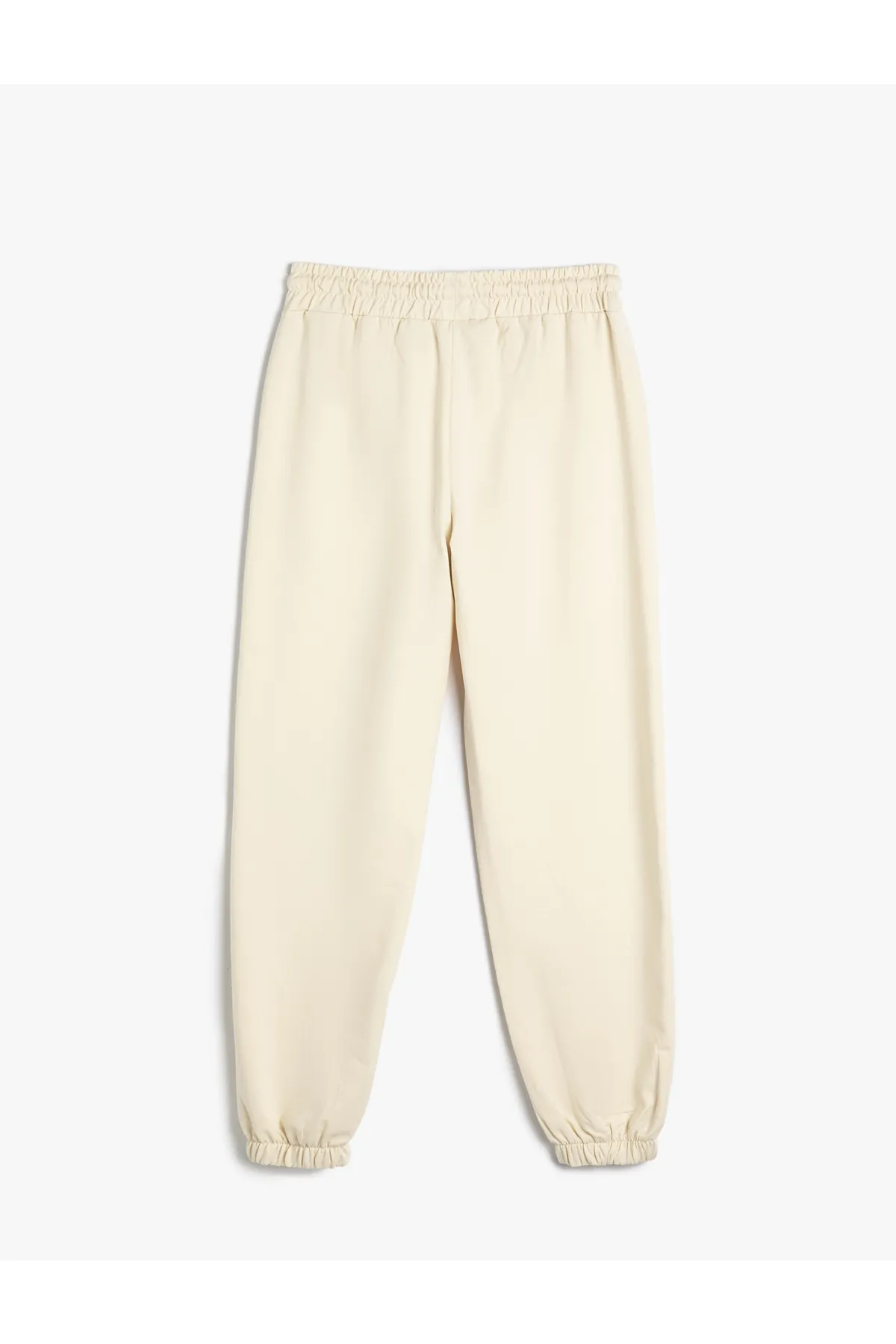 Koton  Jogger Jogginghose Sport Hohe Taille Tasche Bindegürtel Baumwolle Bequeme Passform
