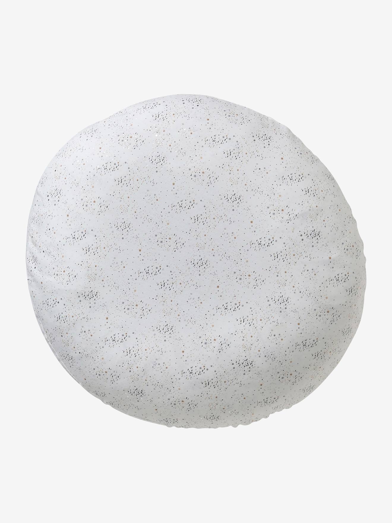 Coussin d'allaitement évolutif VERTBAUDET blanc éclat d'argent