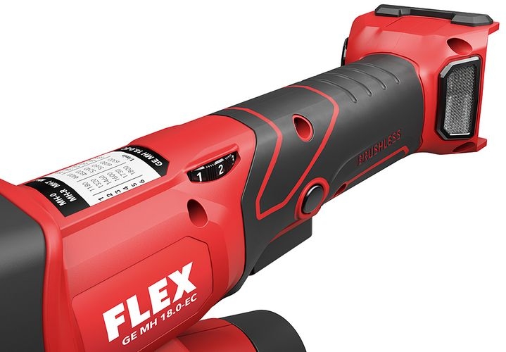 Flex-tools 504025 GE MH 18.0-EC Akumulatorska brusilica Giraffe za zidove i stropove sa sistemom zamjenjivih glava 18V bez baterija i punjača