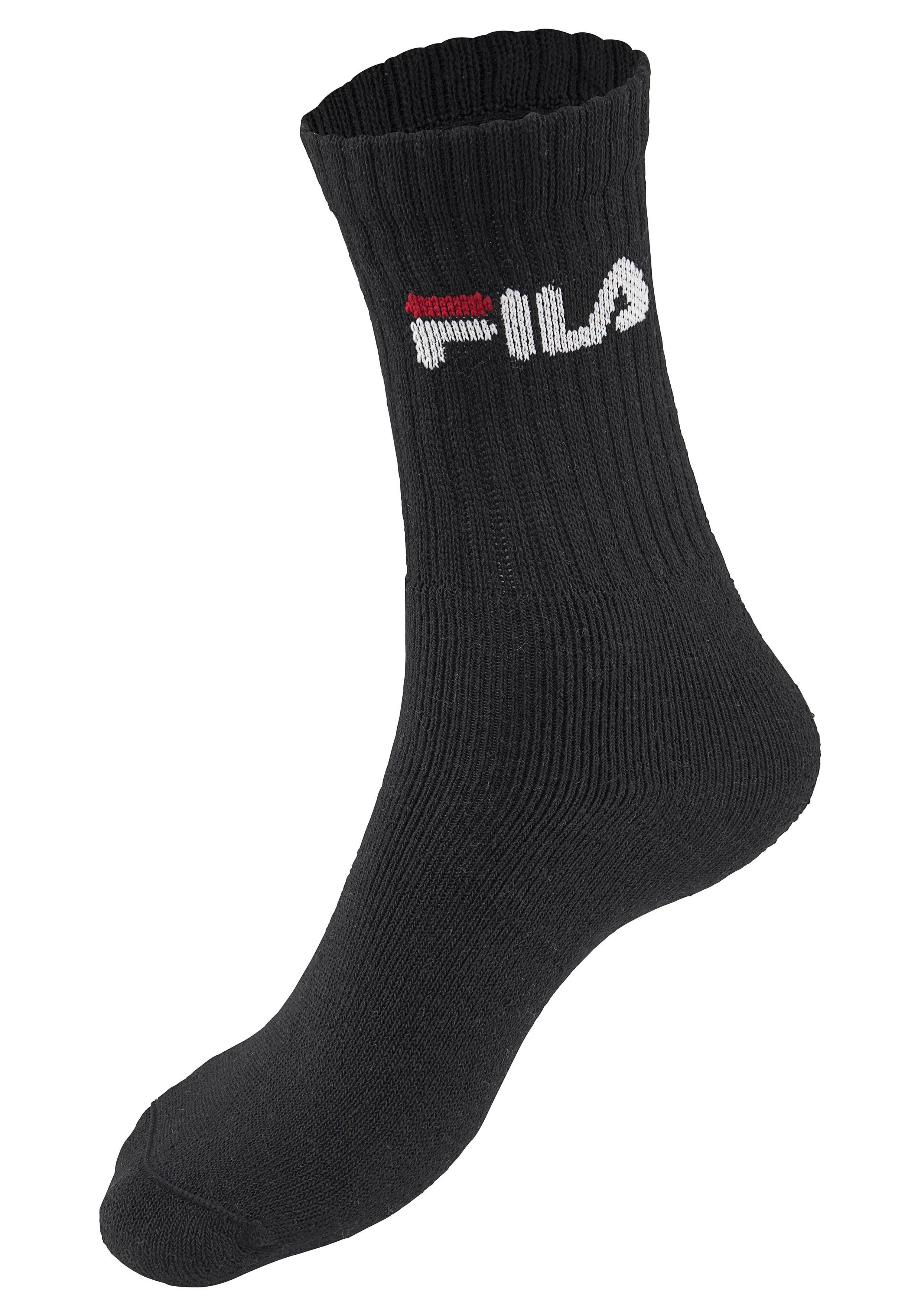 Fila Tennissocken (6-Paar) mit eingestricktem Logo