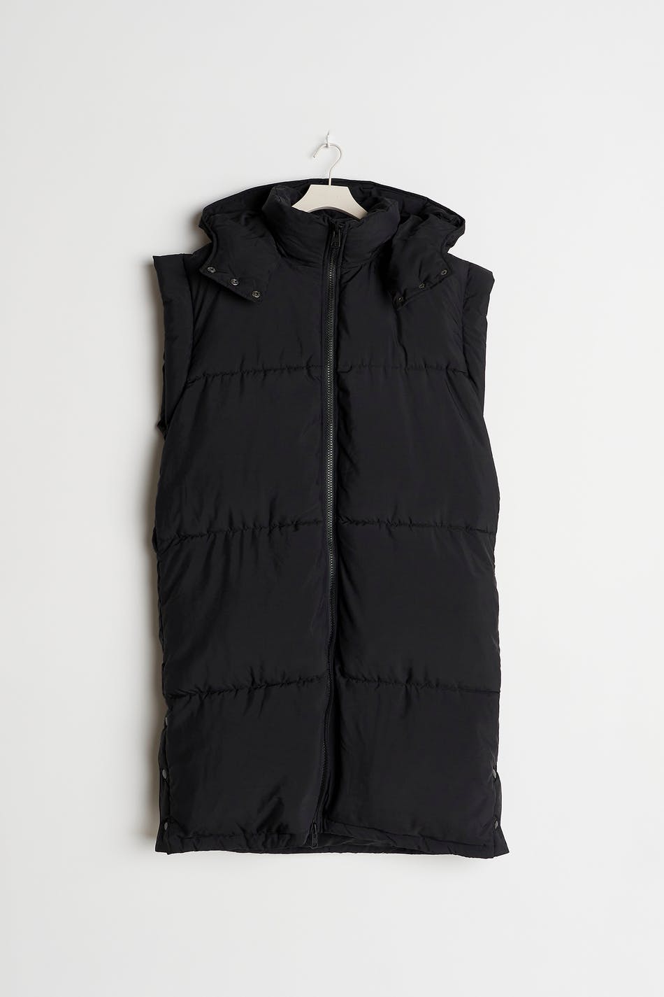 Cilla long puffer vest