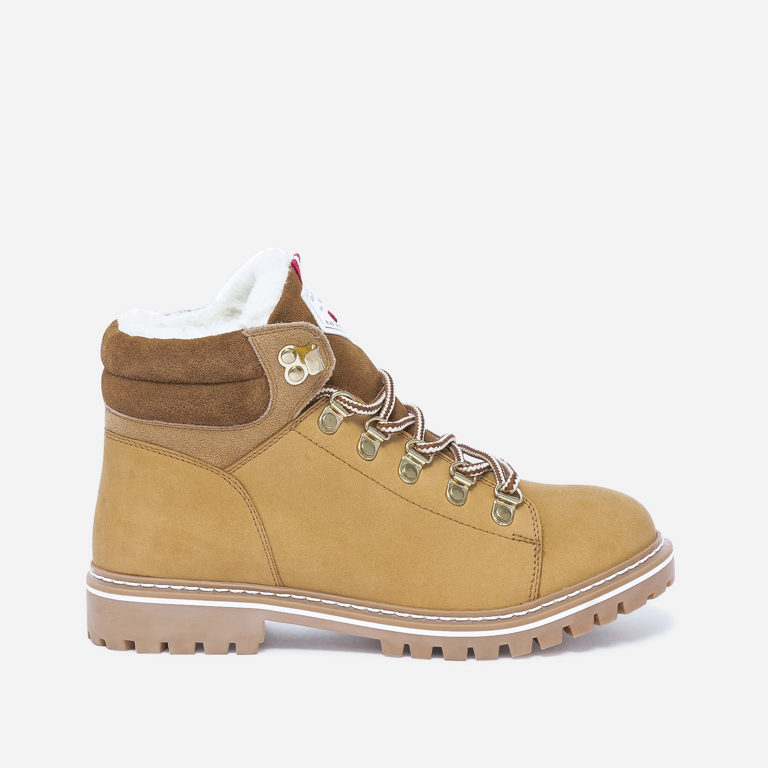 Boots à lacet LES TROPEZIENNES par M.Belarbi camel en nubuck